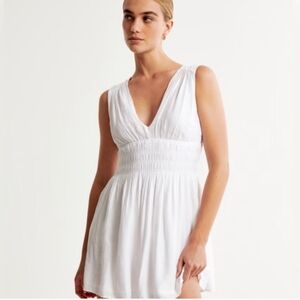 Abercrombie & Fitch White Mini Dress Small